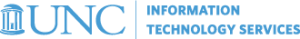 UNC Information Technology Services logo in Carolina Blue.